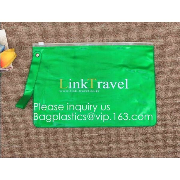 Eco-Friendly Transparent Soft EVA Plastic Cosmetic Packaging Bags With Zipper Top,EVA Plastic Durable Cosmetic Bagease