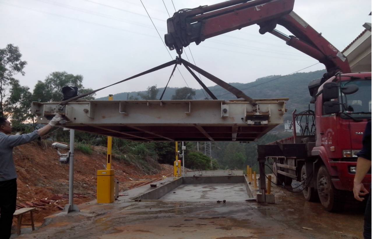 SCS-30T Vehicle Industrial Truck Scales With Computer Interface High Accuracy