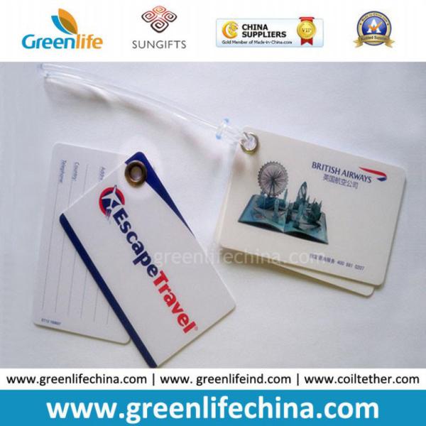 Fashionable New Design Patterns Plastic Hard Luggage Tag for Travelling