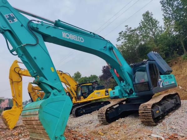 243kw Power Kobelco Heavy Equipment Machine 48 Ton Used Hydraulic Excavator