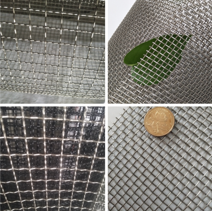 Песок нержавеющей стали 316 фильтруя ячеистую сеть волнистой проволки