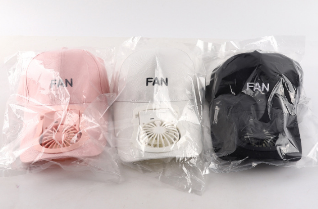 Wholesale Price Portable USB Charging Fan Hat Unisex Adjustable Summer Sports Baseball Hats UV Protect Visors Mini Cooler Fan