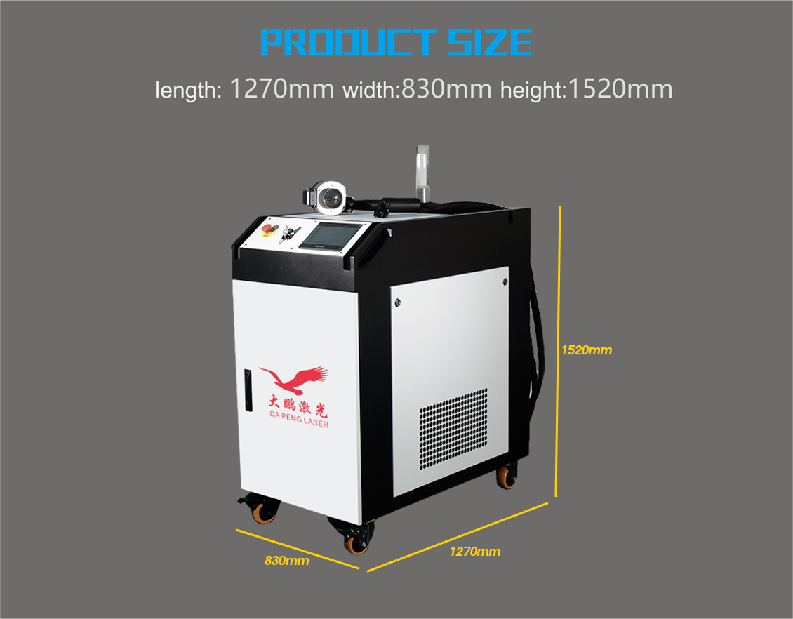 Источник лазера ИМПа ульс Raycus IPG машины лазера волокна удаления 500W ржавчины и масла очищая