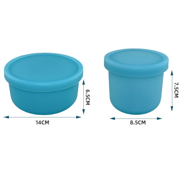 Силиконовая коробка с бэнто для детей малыши Силиконовая коробка с обедом для пищевых продуктов