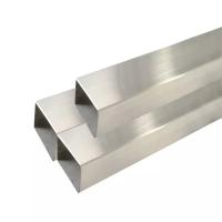 A linha fina do quadrado da tubulação sem emenda de SS304L SS321 SS310S SS termina 4mm x 4mm 20mm x 20mm