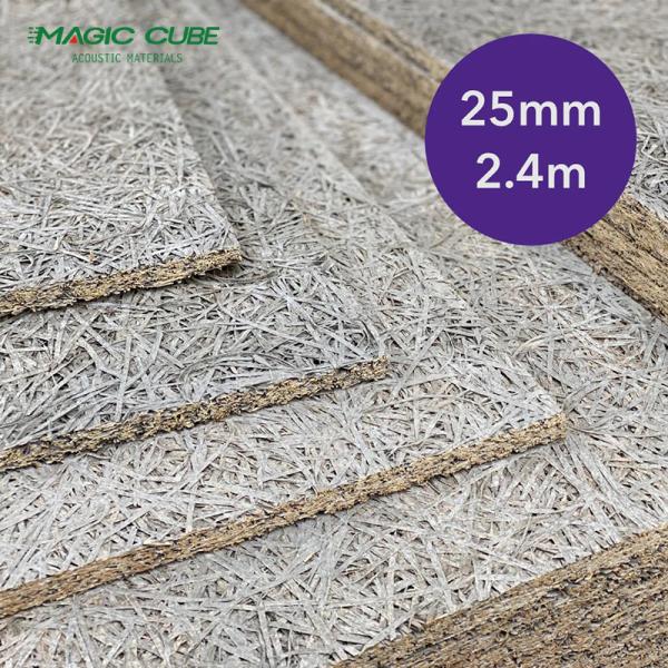 2440mm*1220mm Fire Retardant Wood Wool Acoustic Panel for Industrial Design Style