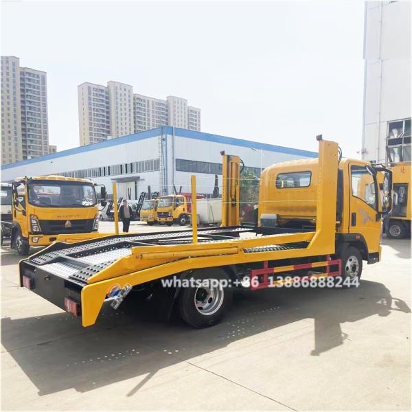 CNHTC   2 Position Plate Vehicle Transporter    Poletransporter    Car Transporter