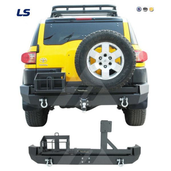 Steel Rear Bumper for 07-15 Toyota Fj Cruiser