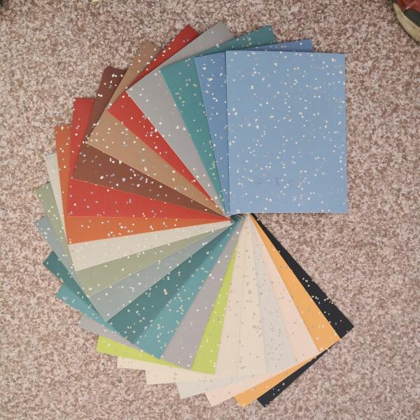 Waterproof Rubber Vinyl Flooring Roll Kindergarten Indoor Playground Flooring