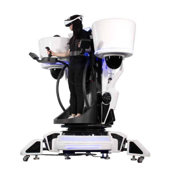 Super Hero Model Virtual Reality Simulator 7D / 9D Interactive Cinema 720 Degrees Fight Scene With Fight Play Game