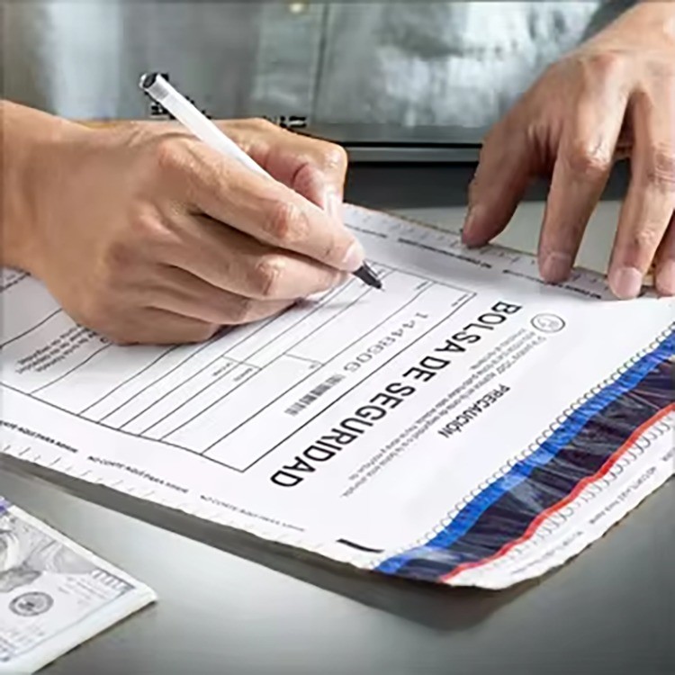 Waterproof Security Bag for Confidential Documents with Tamper-evident Features and Durable Locking System