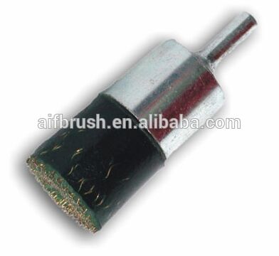 High quality lead-acid battery operated 150mm Encapsulated steel wire brush