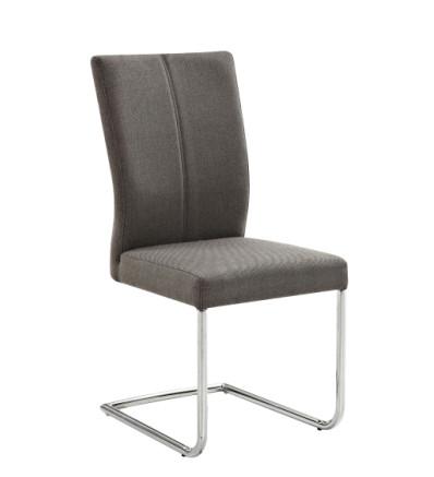 Cadeira de jantar de tecido moderno 2pcs/ctn Mobiliário para casa confortável