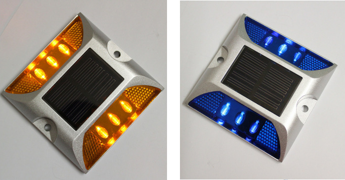 Дорожные конусовые знаки алюминиевые ретро-отражающие дорожные столбики с устойчивыми к ударам отражателями