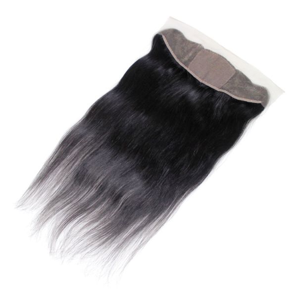 Ухо закрытия малайзийского шнурка прифронтовое к рангу 8А волос уха Силк низкопробной прямой сырцовой