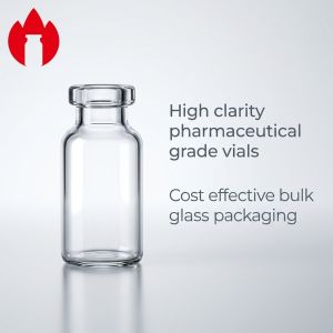 3ml Medicine Tubular Borosilicate Clear Glass Bottle Vial