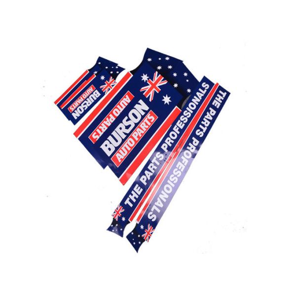 Custom print UV resistant waterproof outdoor car body decoration advertising stickers decals