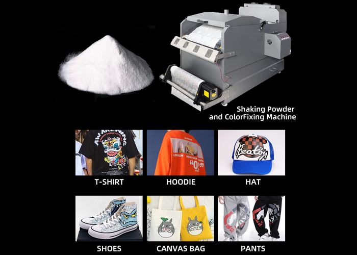 80-200um TPU Hot Melt Adhesive Powder with 90-115 ℃ Melt Point Washing Resistance for DTF Printing