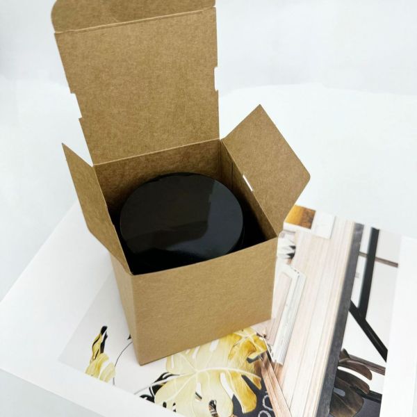 Emballage en papier ondulé en tube de carton Emballage de bougies