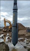 Le composé électrique de vibro de colonne de pierre de méthode de 75 kilowatts Vibroflotation a rectifié Bvem