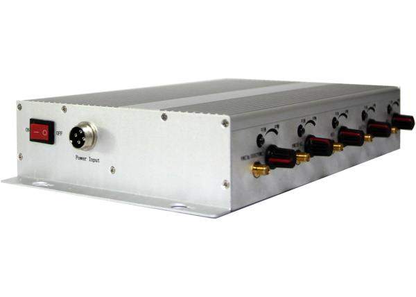 5 jammer 6dBm do sinal do telefone celular da antena 3G com controlo a distância para a escola