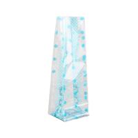 Emballage transparent en plastique BOPP Bloc sacs de fond pour les aliments Logo personnalisé