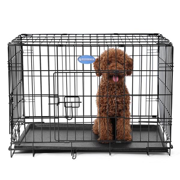 Durable Heavy Duty Metal Dog Kennel Scientific Design Corrosion Resistant