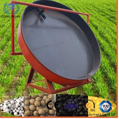 Bio tipo capacidade da bandeja do granulador da pelota do adubo do misturador 1000kg/H do adubo orgânico