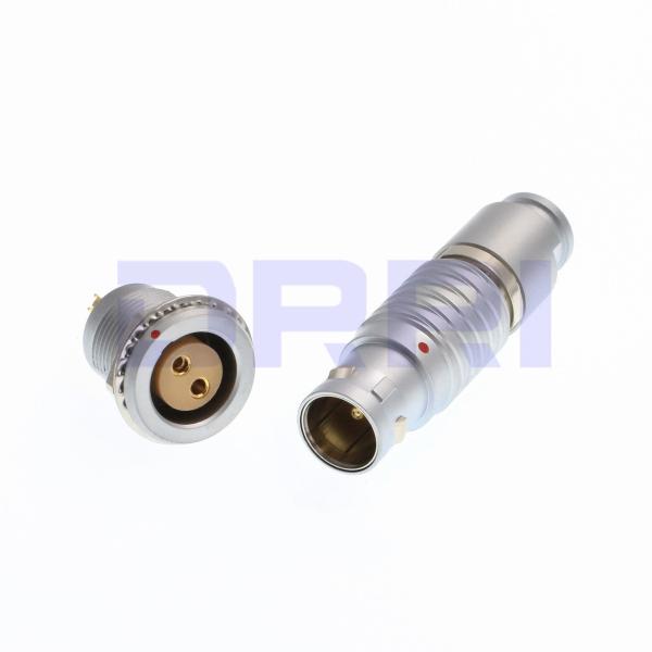Multipole Metal Wire Connectors , Circular Metal Connectors 2B FGG EGG