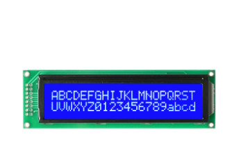 STN Yellow Green Character LCD Module , SPLC780D Controller Type LCD Screen Module