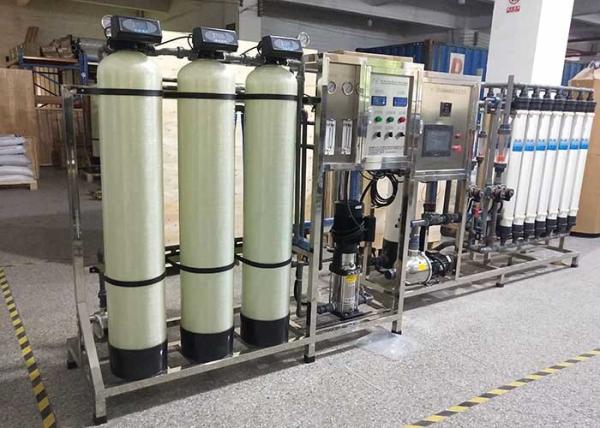 Automatic Osmosis Inverse Water Purification Plant FRP 500GPD / 1000 GPD