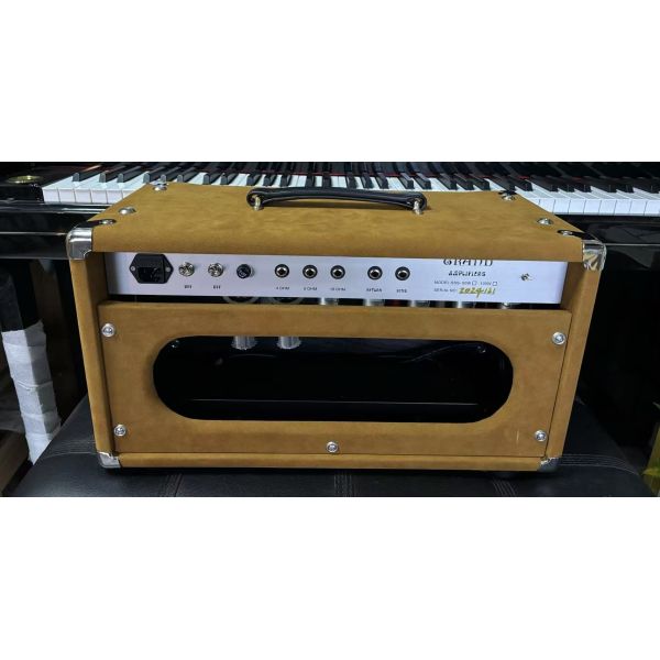 2024 HOT!!! Dumble #002 Version Clone SSS20-Steel String Singer SSS Tube Amp Head 20Watt in Suede Brown with Original Knobs