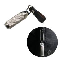 Recyclable de chaîne principale de Mini Pill Case Holder Aluminum grand