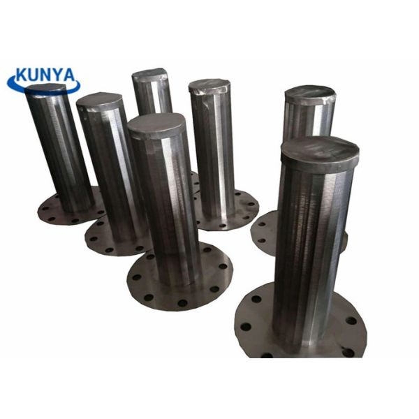 304 316 плоский экран провода клина 316L 6.3mm сваренный в-образностью