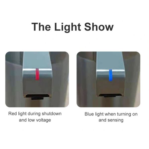 Чернота Bathroom SUS304 распределителя мыла USB 270ML автоматическая