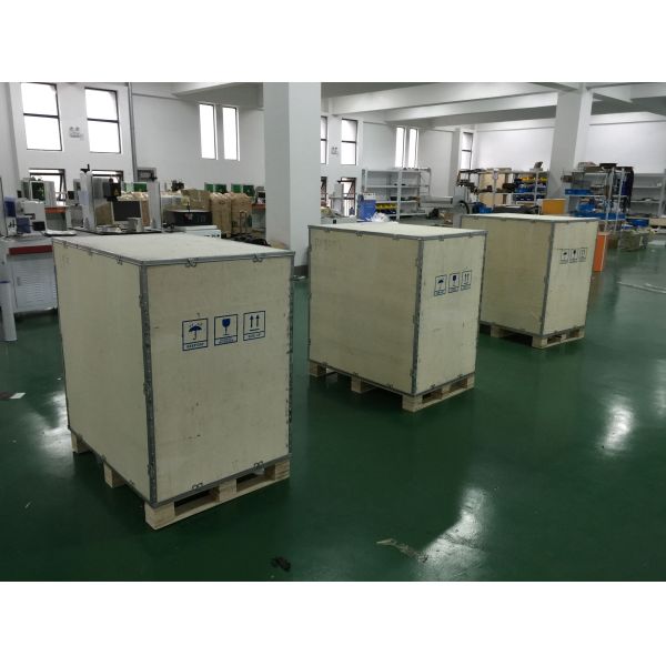 Машина маркировки лазера Испании серебряная промышленная, гравировальный станок лазера волокна