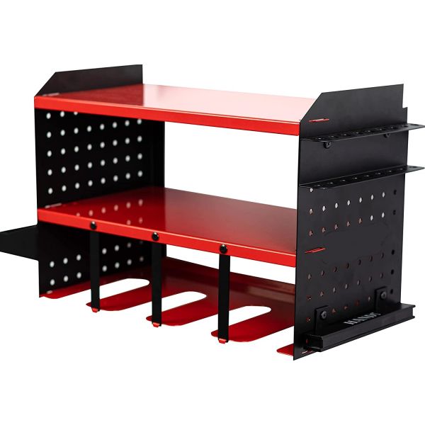 Пегборд беспроводная сверла батарея зарядная станция Полная полка электроинструмент организатор с магнитной стойкой хранилища