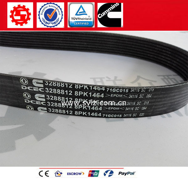 High quality competitive Cummins Diesel Engine 4BT Fan Belt 3939580 3807364 3288812