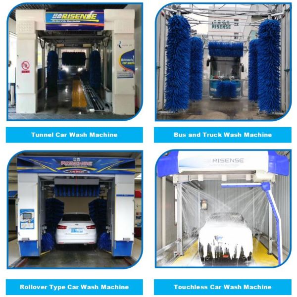 2150*4680*5510mm Mobile Automatic Bus And Truck Wash Machine