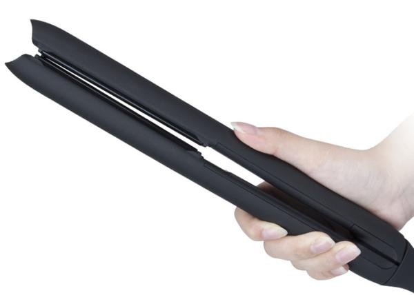 Titanium Plate 2 In 1 Hair Curling Iron Hair Straightener With LED Display