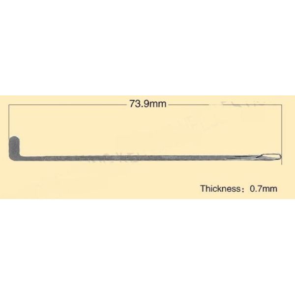 15G G7 73.71 Flat Strip Or Wire Type Needle For Crochet Machine Knitting Machine