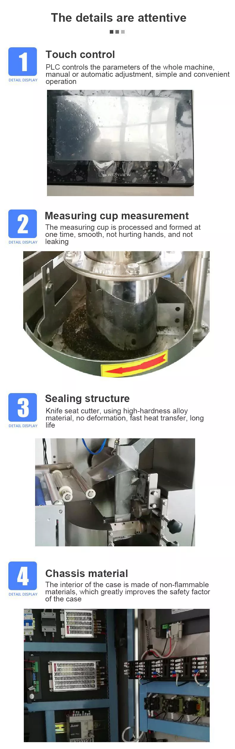 Пакетик чая фильтра потека машины упаковки саше молока автоматический заполняя двойной