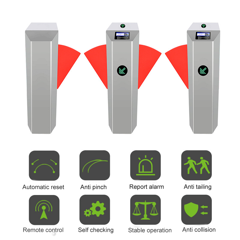 Барьеры щитка ширины 550-600mm прохода Retractable подгоняют турникет IP40 ворот