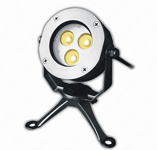 Stainless Steel IP68 Waterproof Boat Remote Spotlight , 12 Volt Marine Searchlights