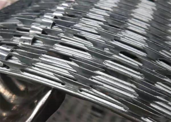 Anti Corrosion Concertina Razor Wire Coil Hot Dipped Galvanized Concertina Barbed Wire