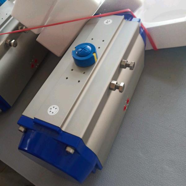 AT Series Rack And Pinion Rotary Actuator Pneumatic Butterfly Valve Actuator OEM