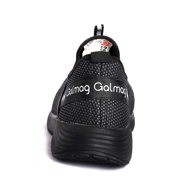 Сертифицированная стальная ножка черная ткань прозрачная EVA мужская обувь