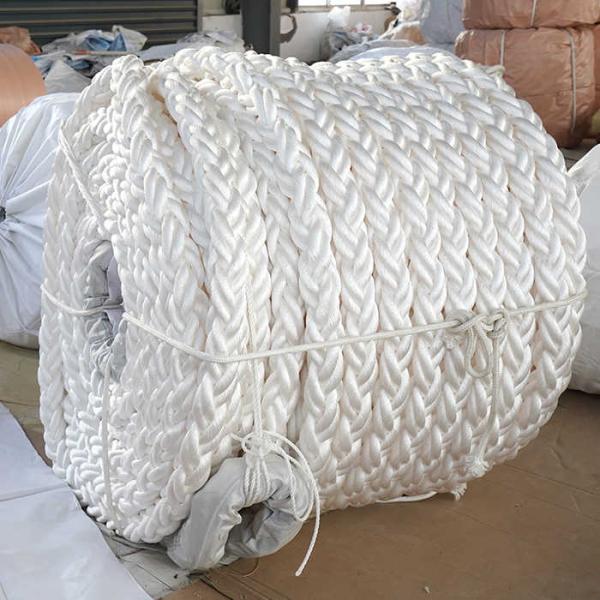 64 mmx220m Marino Hawser 8 hebras de polipropileno de multifilamento cuerda de amarre cuerda para el armador