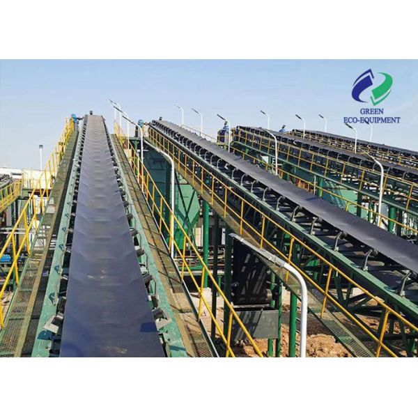 Large Conveying Capacity Coal Belt Conveyor For Stone Crusher