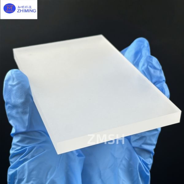 ​​Sapphire Blank 118mm×74mm×8mm High Hardness for Infrared Windows​​